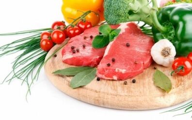 Torasik omurganın osteokondrozu için sağlıklı bir diyet endikedir