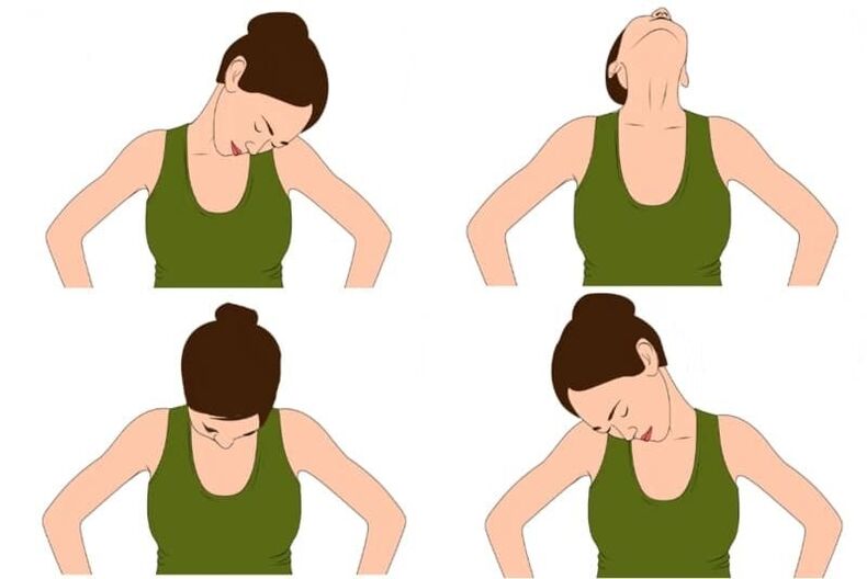 Osteokondrozlu boyunla çalışırken tüm eylemler çok yavaş yapılmalıdır.